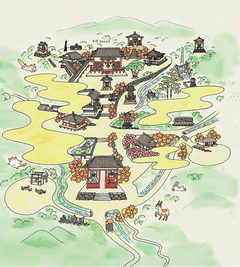 境内案内 | 日本最初毘沙門天 大阪府高槻市 神峯山寺