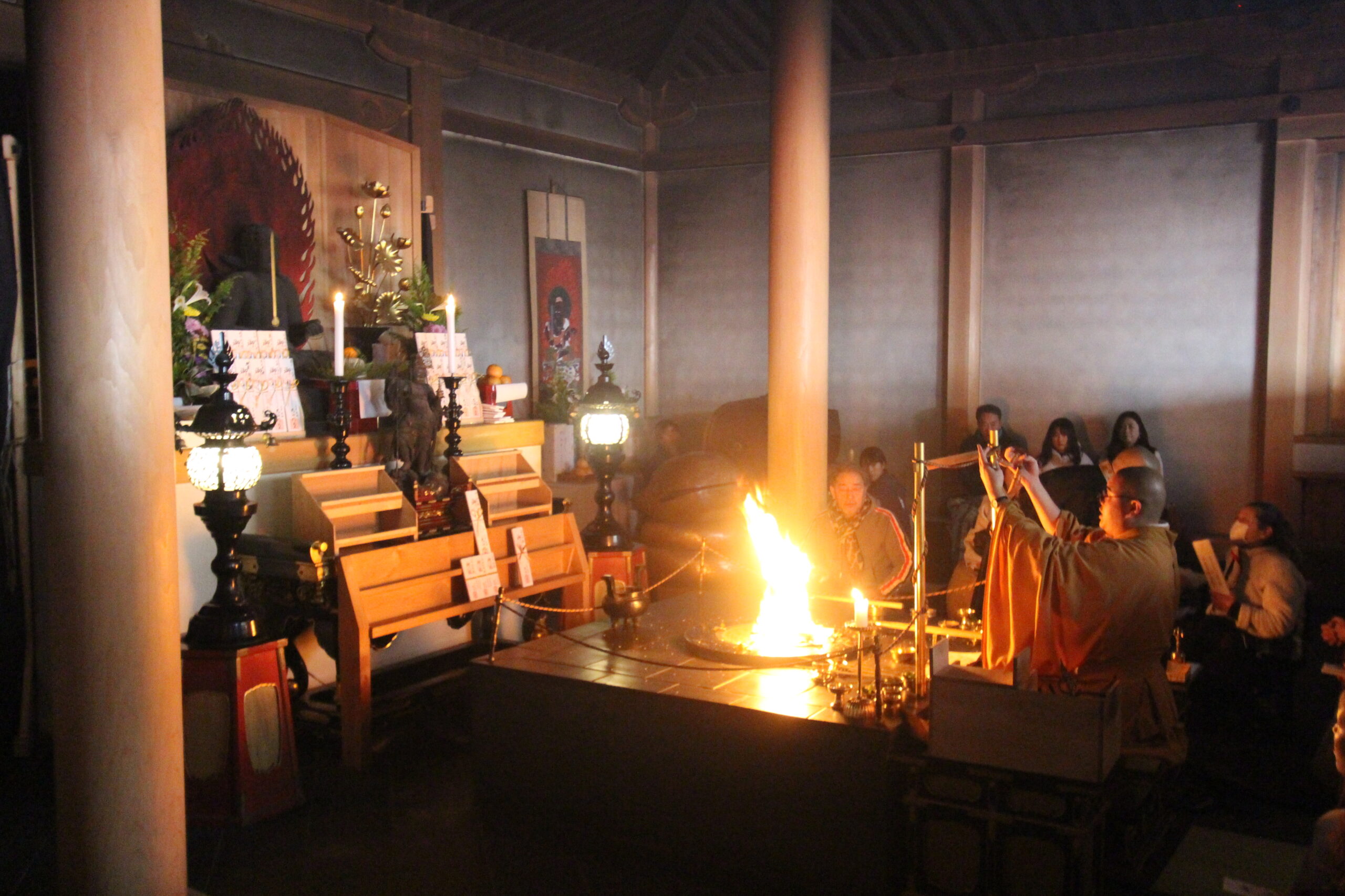 大阪高槻市 日本最初毘沙門天 神峯山寺 Kabusanji